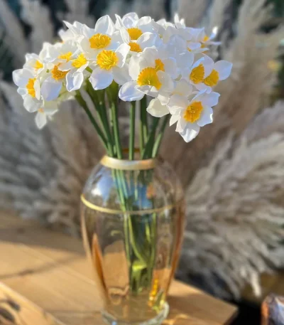 شاخه گل مصنوعی نرگس